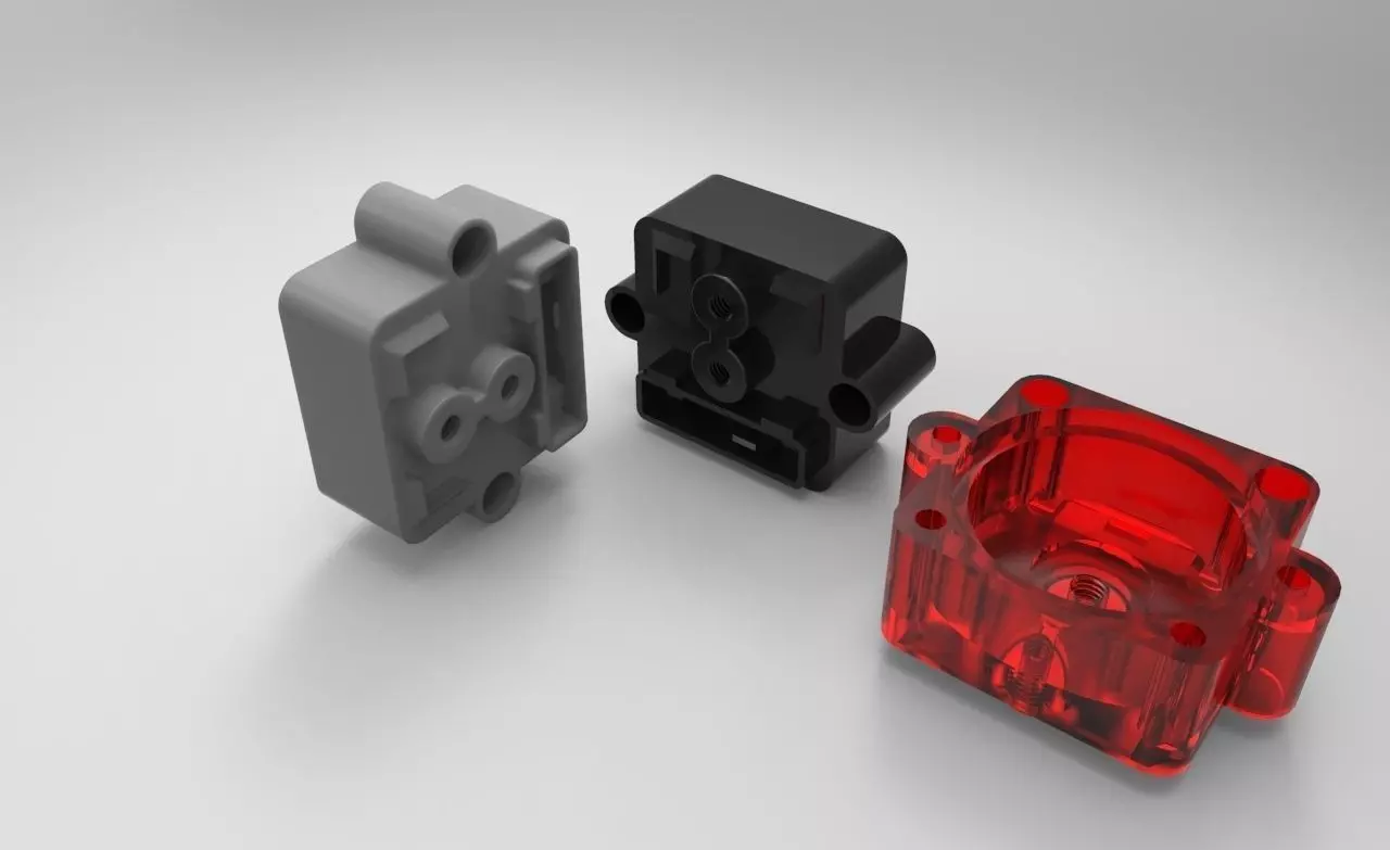 Mold plastic connector Free 3D model