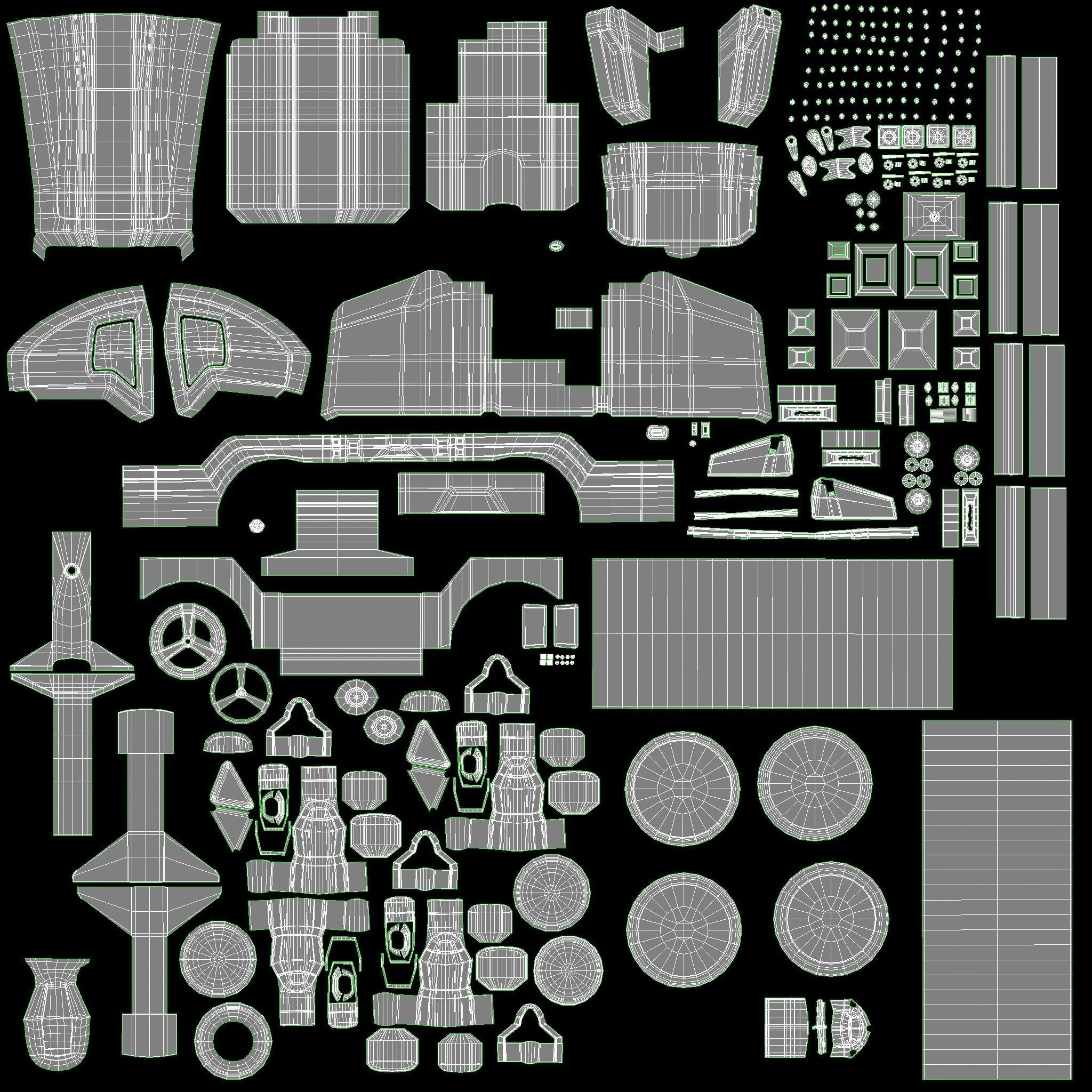 Wacker neuson rd12 Road Roller 3D model_13