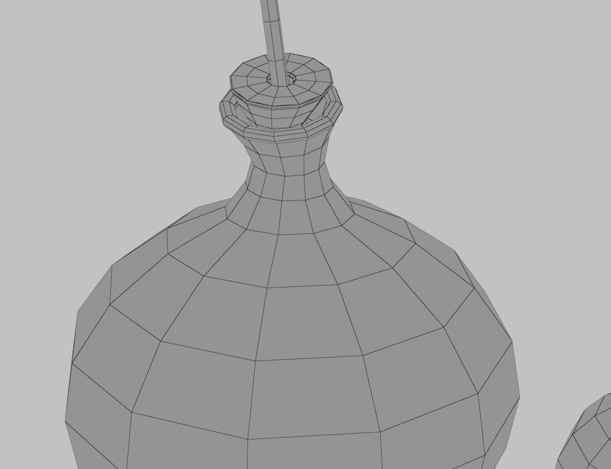 chemistry recipient flask bowl 3D model_11