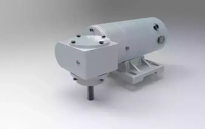 PMDC Motor Free 3D model