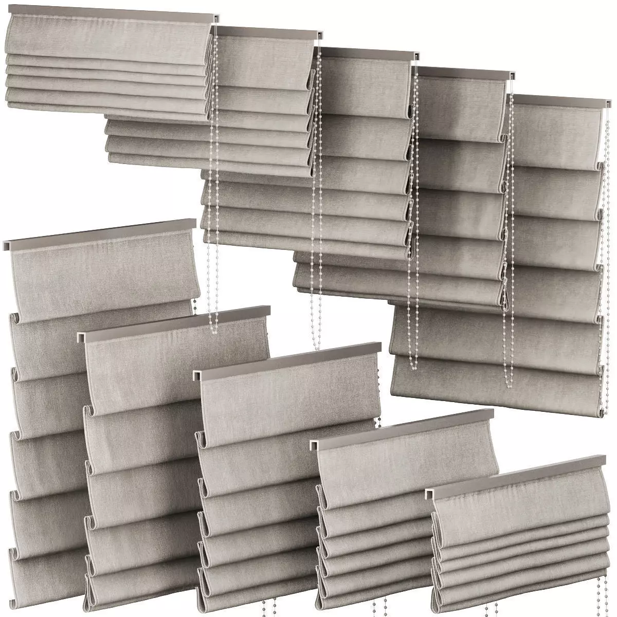 Curtains 39 Blinds 3D model_0