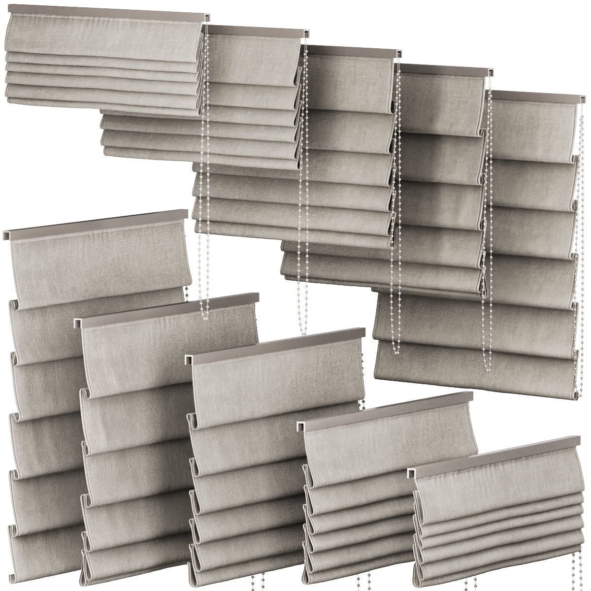 Curtains 39 Blinds 3D model_1