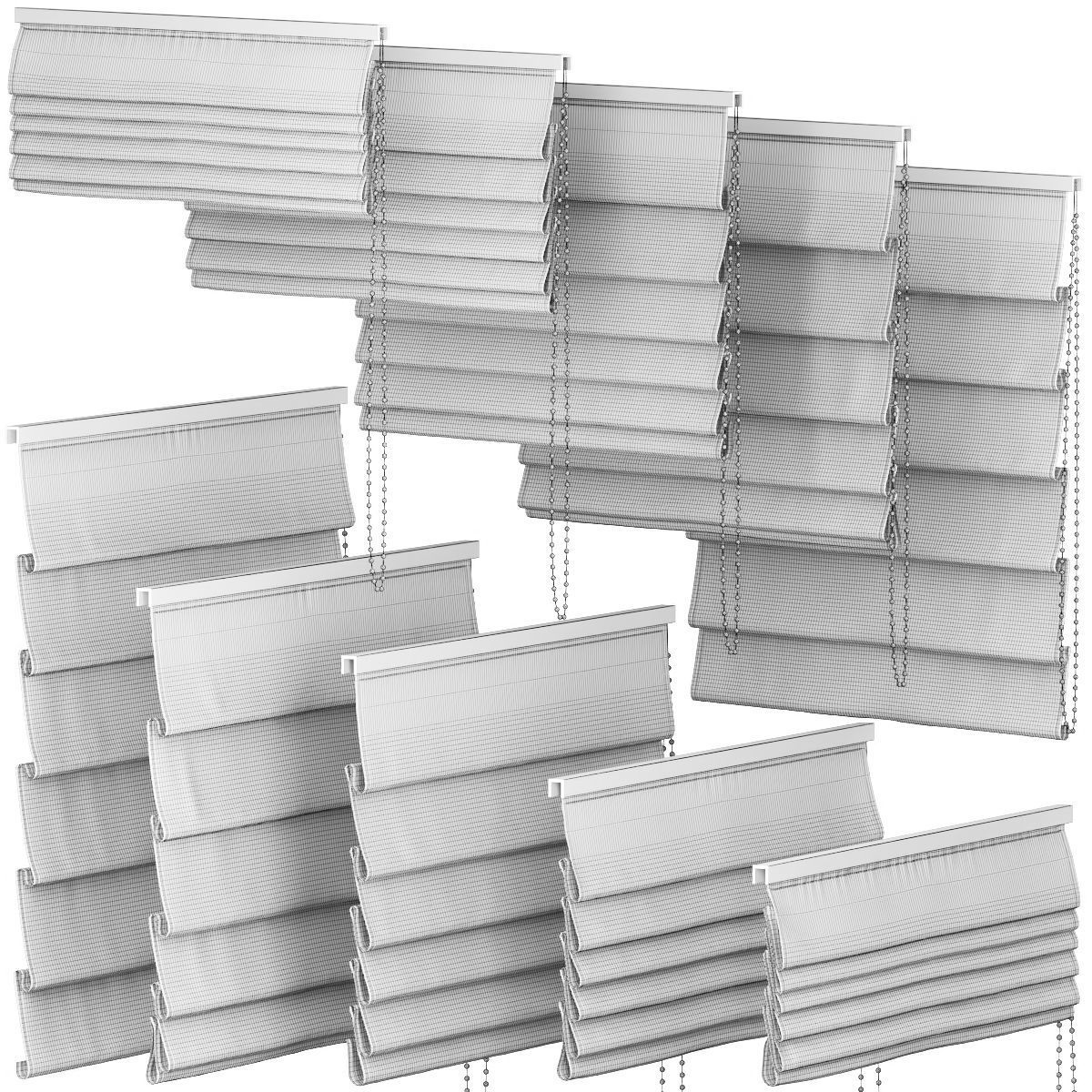 Curtains 39 Blinds 3D model_2