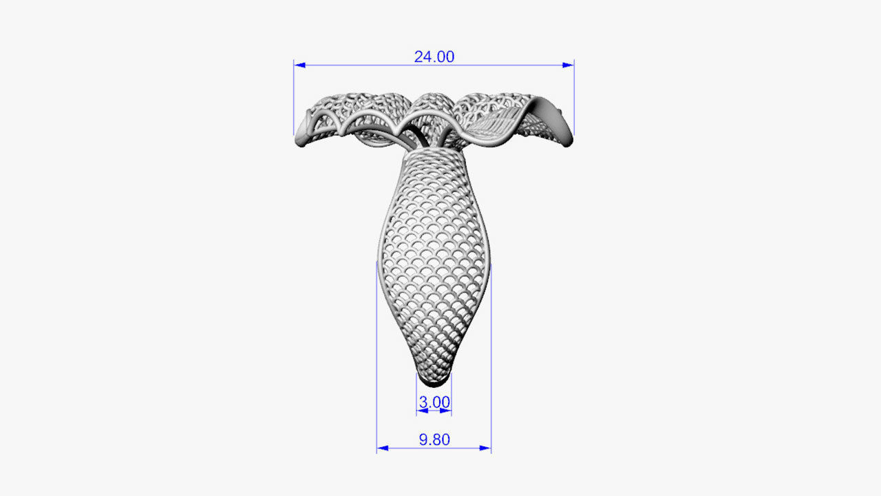 Stylized ring 3D print model_14