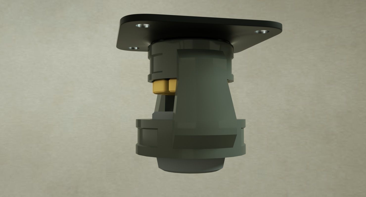 Universal wheel module 3D model_3