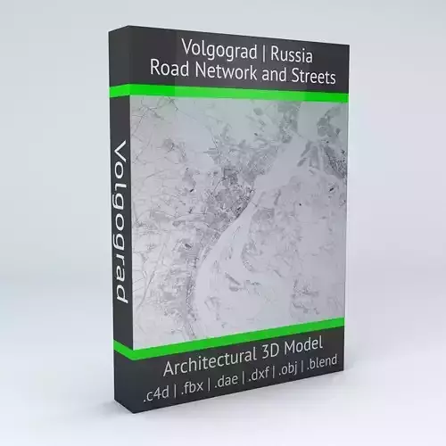 Volgograd Road Network and Streets