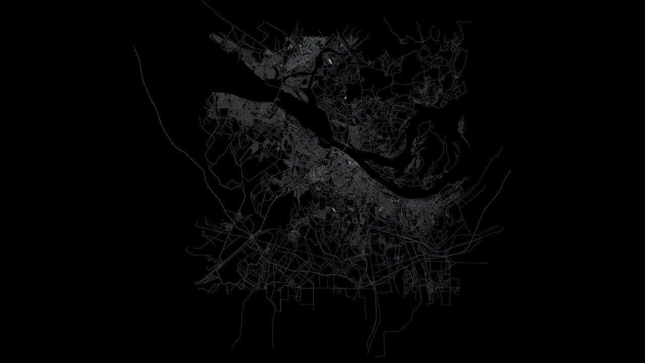 Volgograd Road Network and Streets 3D model_8