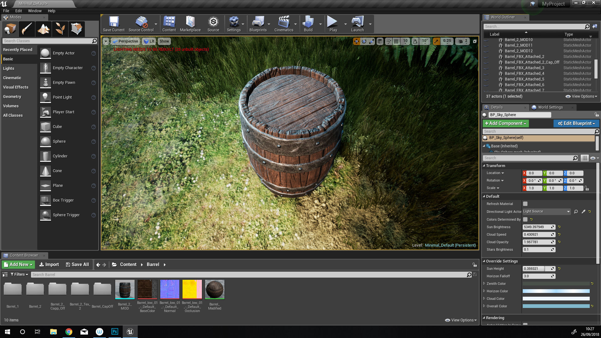 Old Medieval Barrel  Game Ready 3D Model Free low-poly 3D model_8