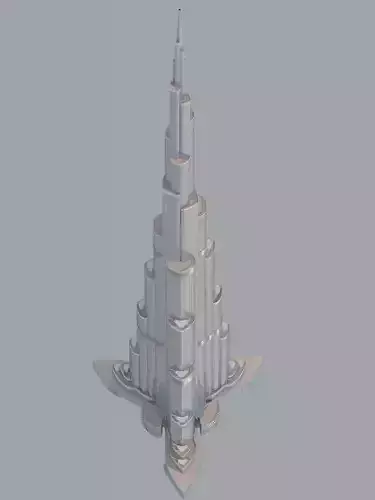 Burj Dubai Gif Spin File
