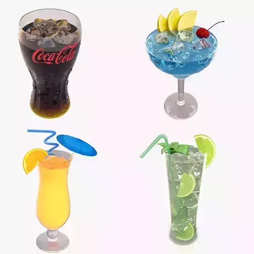 Cocktail Collection in glass