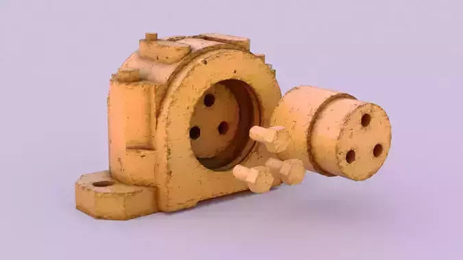 Metal object Free 3D model