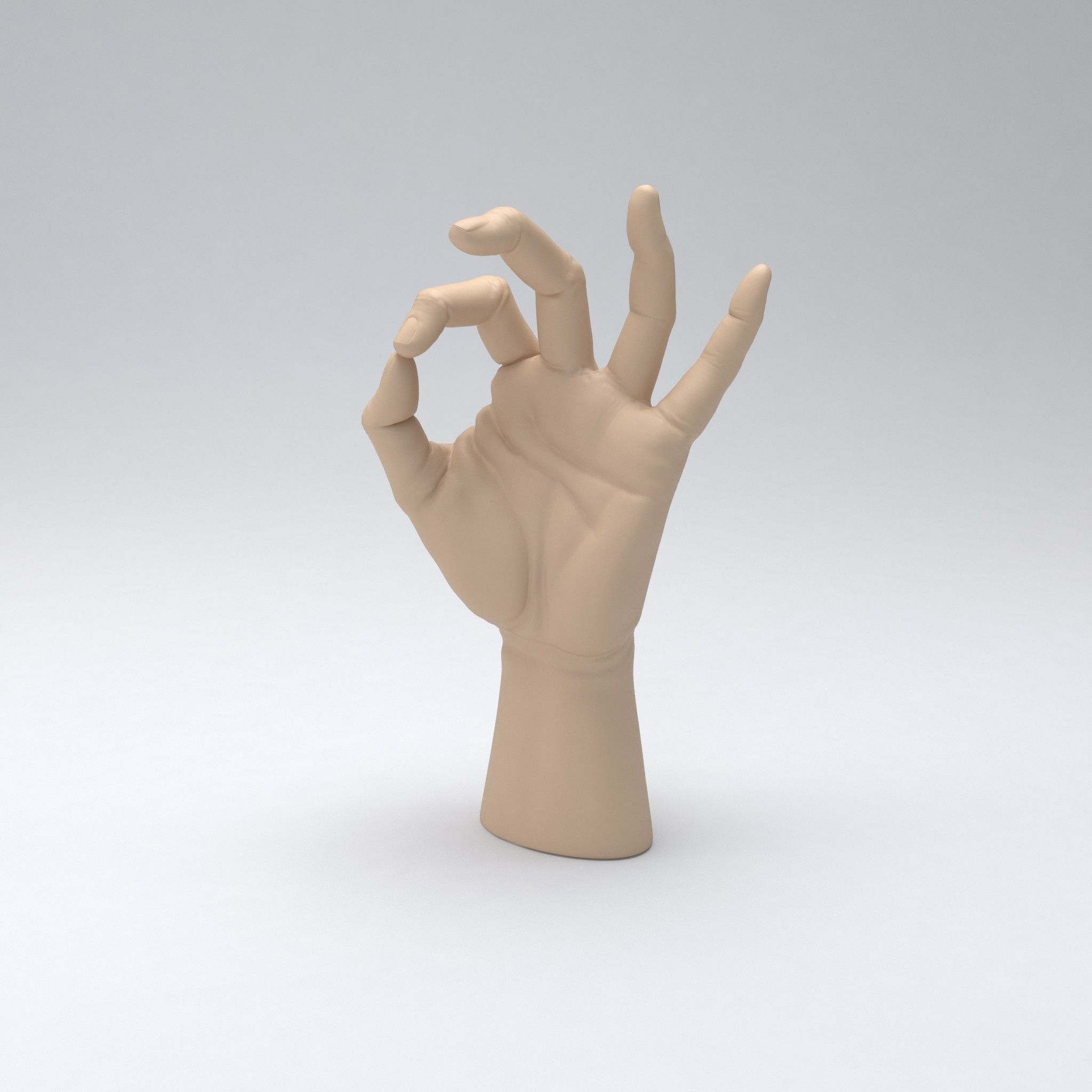 Hand pack printable 3D Model Collection_7