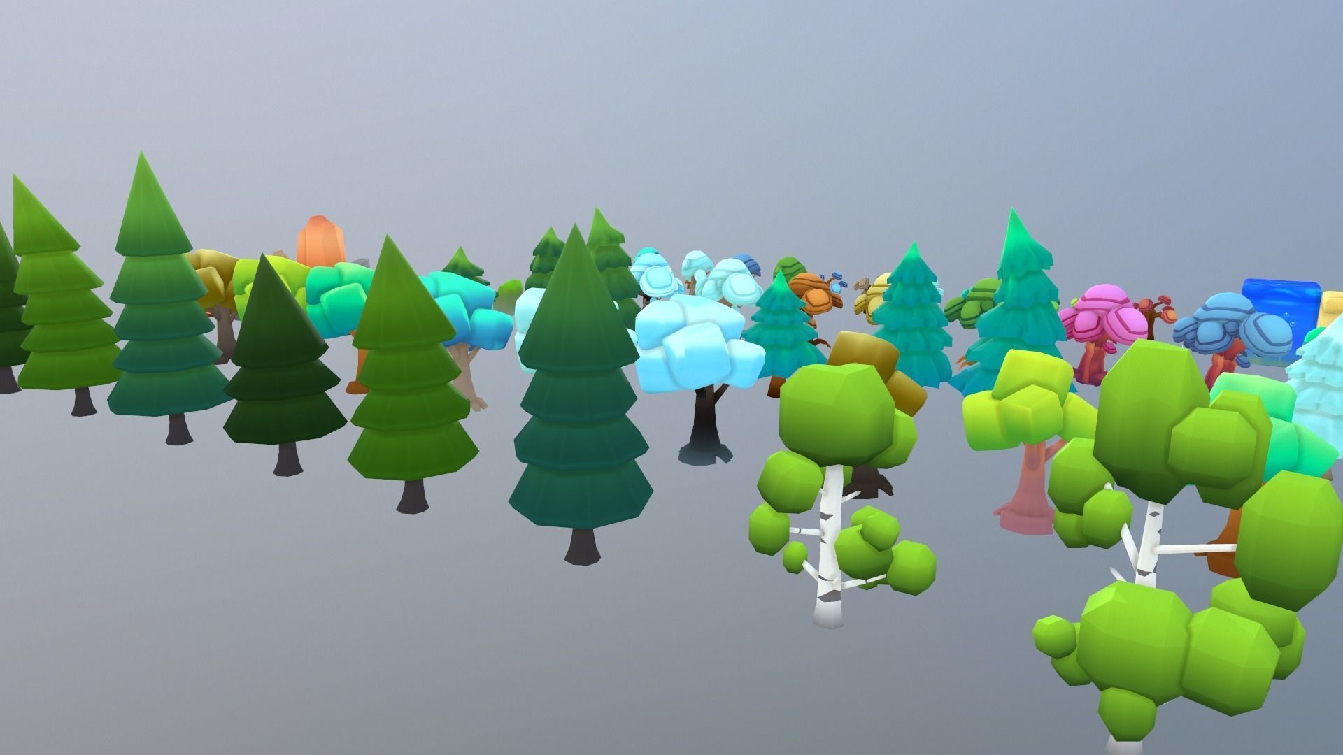 Low Poly Blocks and Props Low-poly 3D model_14