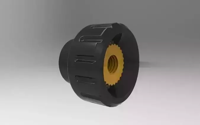 Knob gear wheel