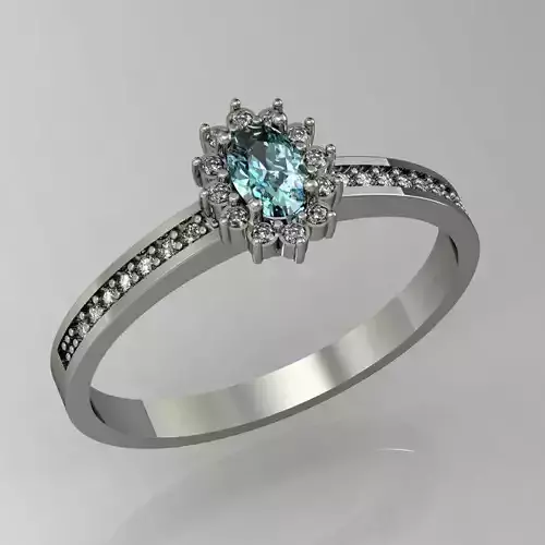  nice ring with gems