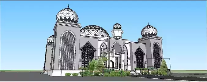 Mosque architectural