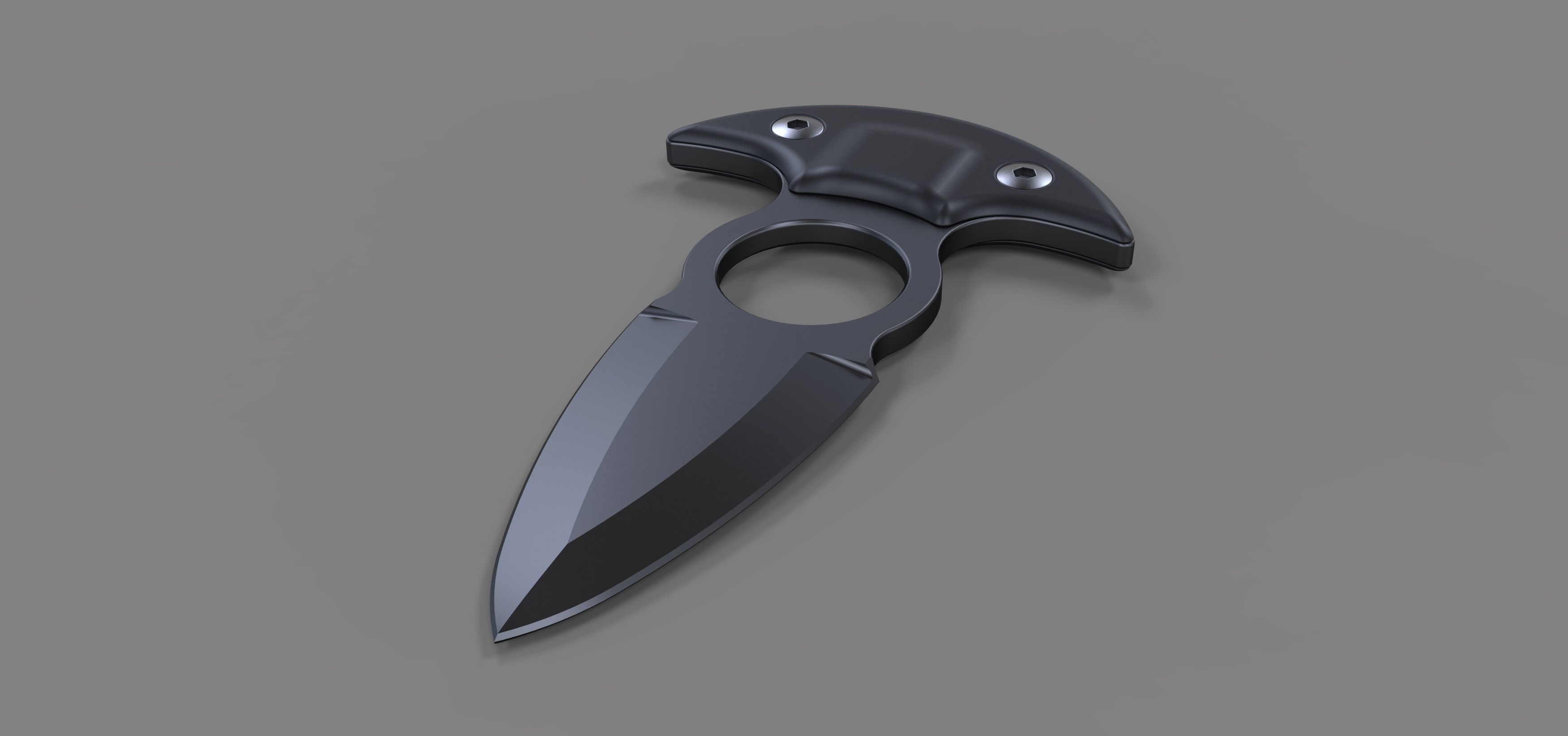 Push dagger 6 3D model_2