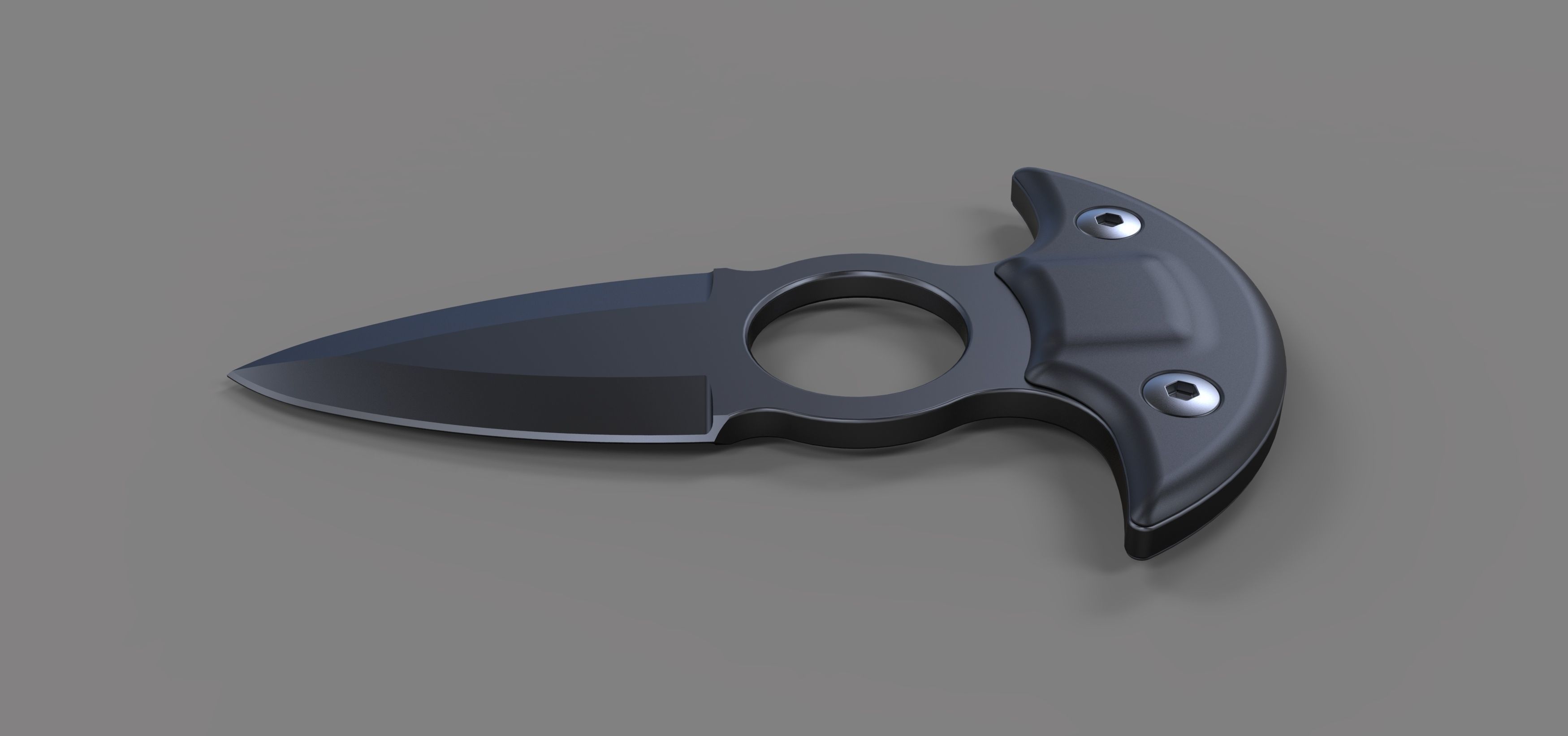 Push dagger 6 3D model_9
