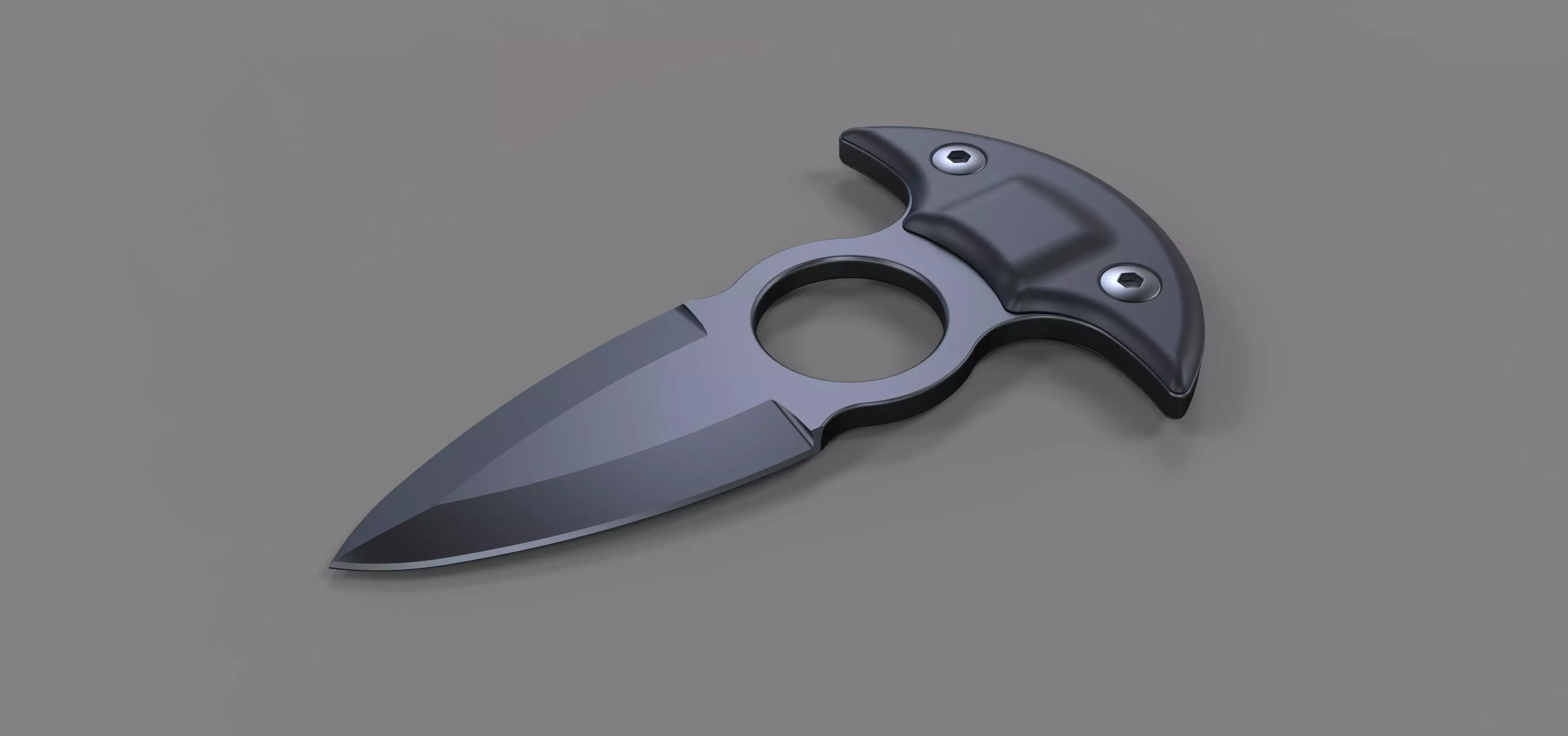 Push dagger 6 3D model_0