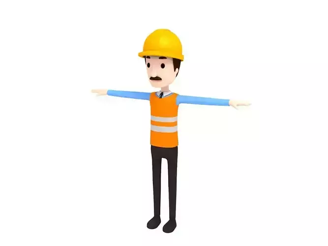 CartoonMan001 Engineer