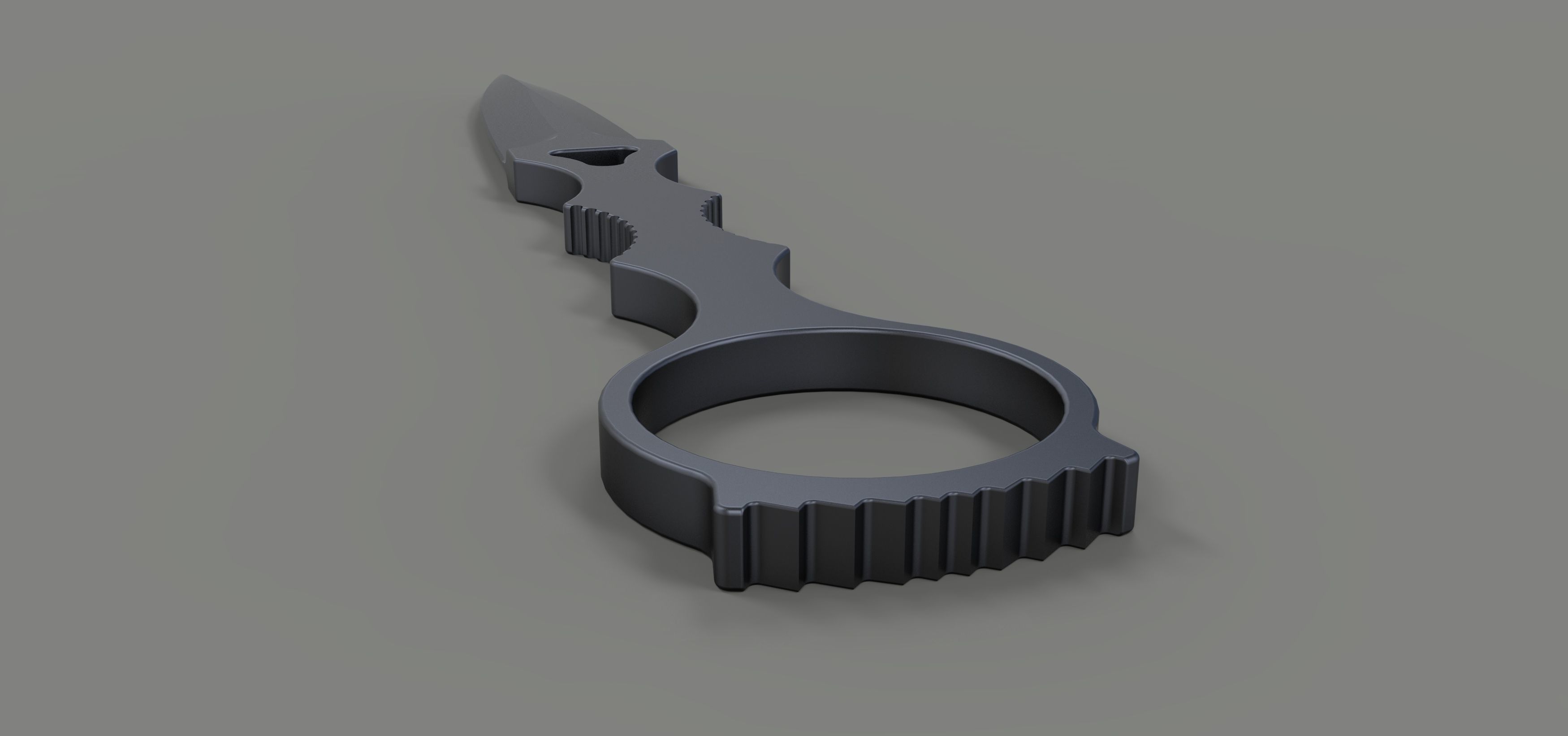 Dagger 3 knife 3D model_10