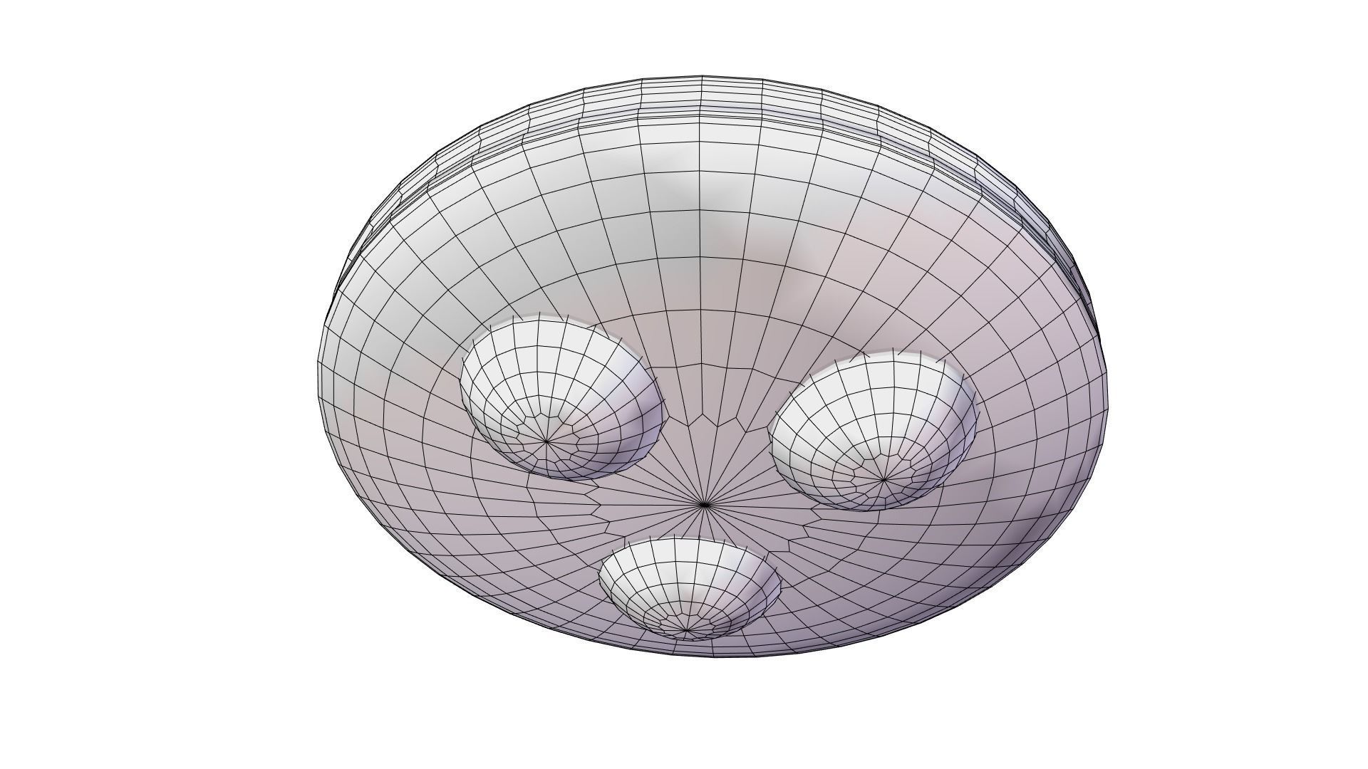 Low Poly Animated UFO With PBR Material Low-poly 3D model_9