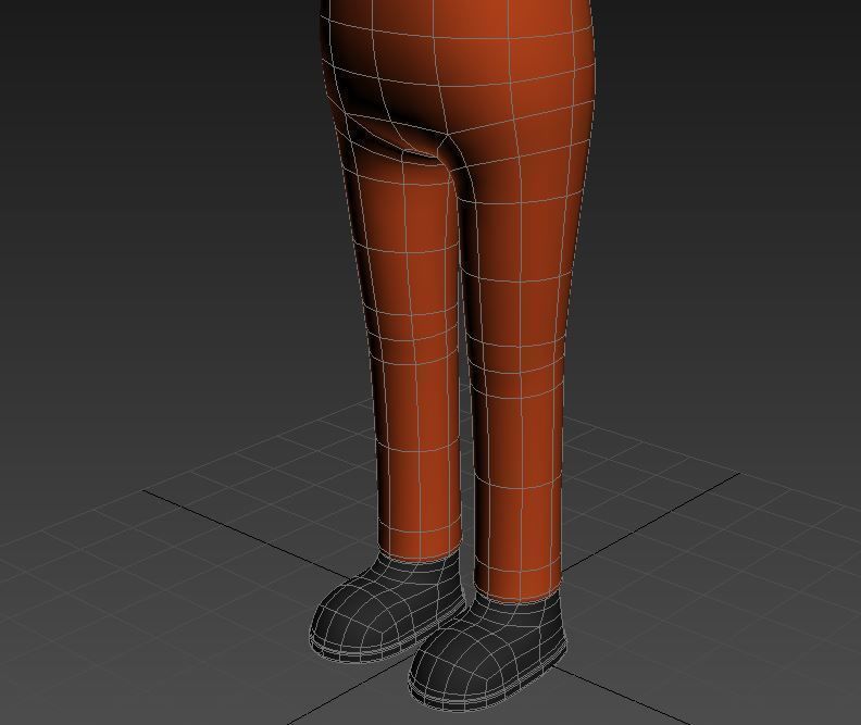 CartoonMan004 Prisoner 3D model_11