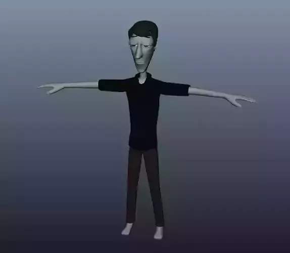 Man0001 3D Model man