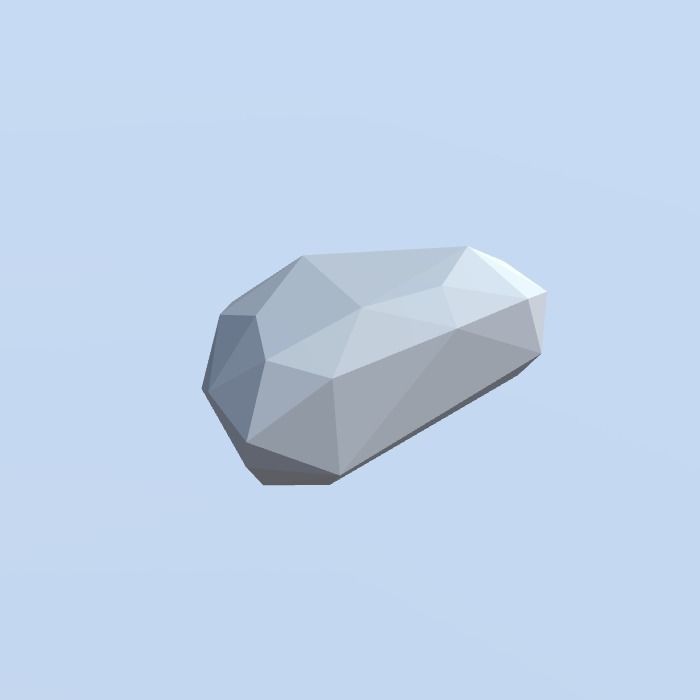 Low Poly Nature Project - 100  Rocks Stones and Clifs Low-poly 3D model_96