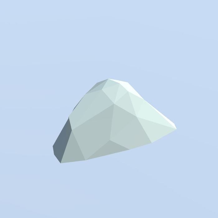 Low Poly Nature Project - 100  Rocks Stones and Clifs Low-poly 3D model_102