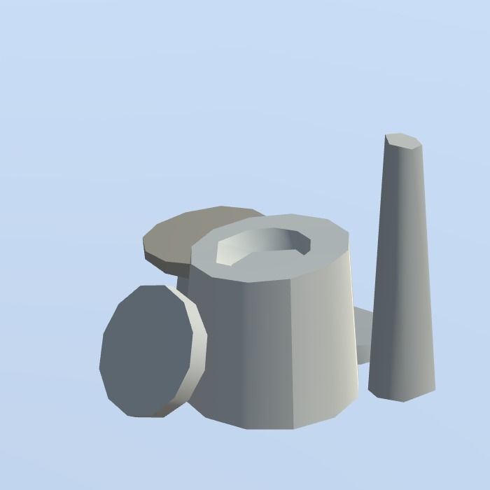 Low Poly Nature Project - 100  Rocks Stones and Clifs Low-poly 3D model_22