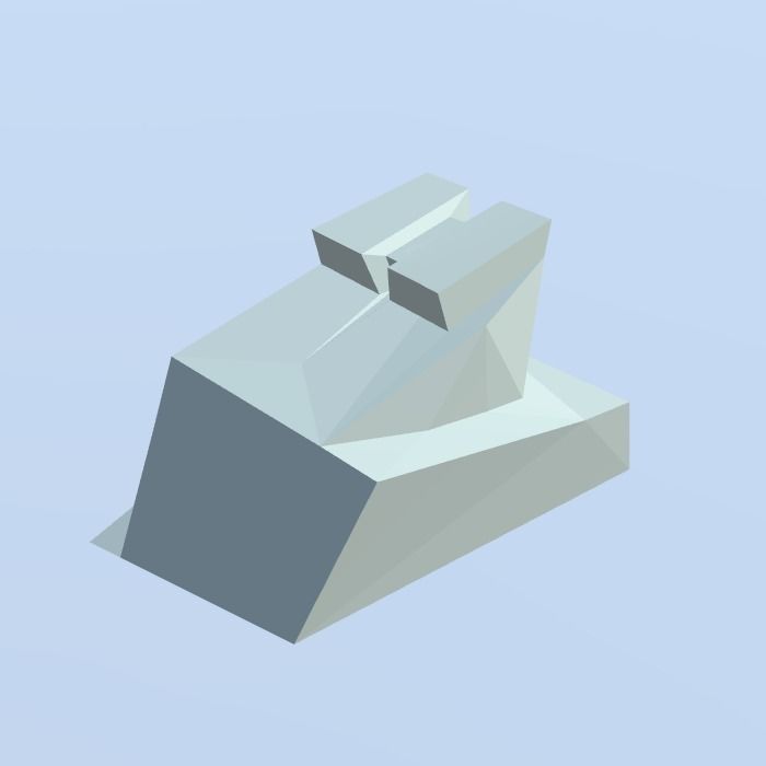 Low Poly Nature Project - 100  Rocks Stones and Clifs Low-poly 3D model_76
