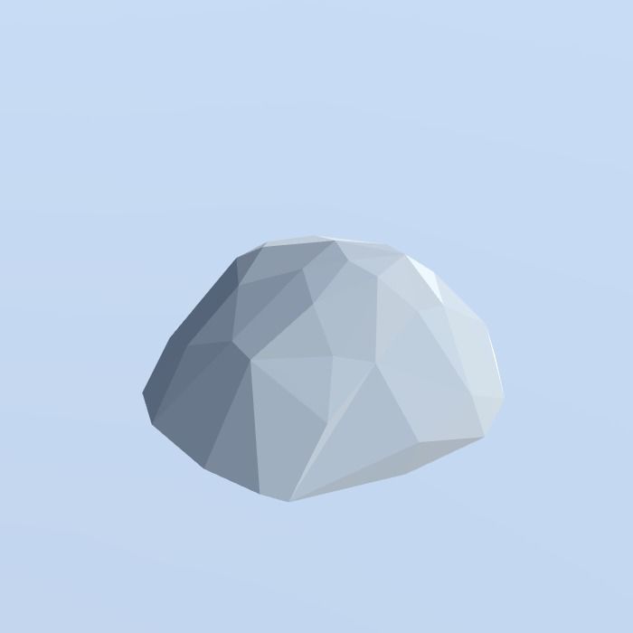 Low Poly Nature Project - 100  Rocks Stones and Clifs Low-poly 3D model_101