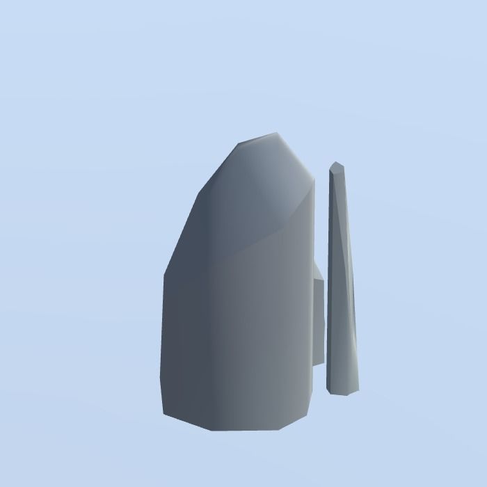 Low Poly Nature Project - 100  Rocks Stones and Clifs Low-poly 3D model_49