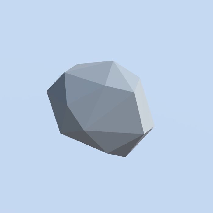 Low Poly Nature Project - 100  Rocks Stones and Clifs Low-poly 3D model_95