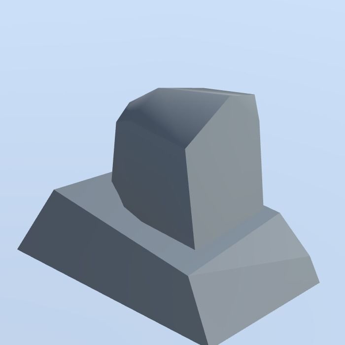 Low Poly Nature Project - 100  Rocks Stones and Clifs Low-poly 3D model_45