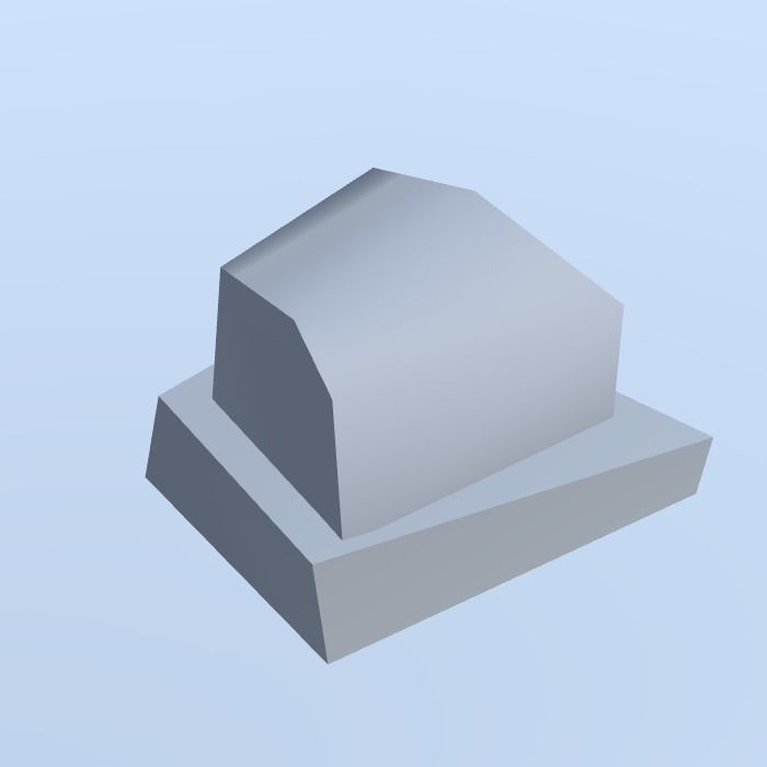 Low Poly Nature Project - 100  Rocks Stones and Clifs Low-poly 3D model_44