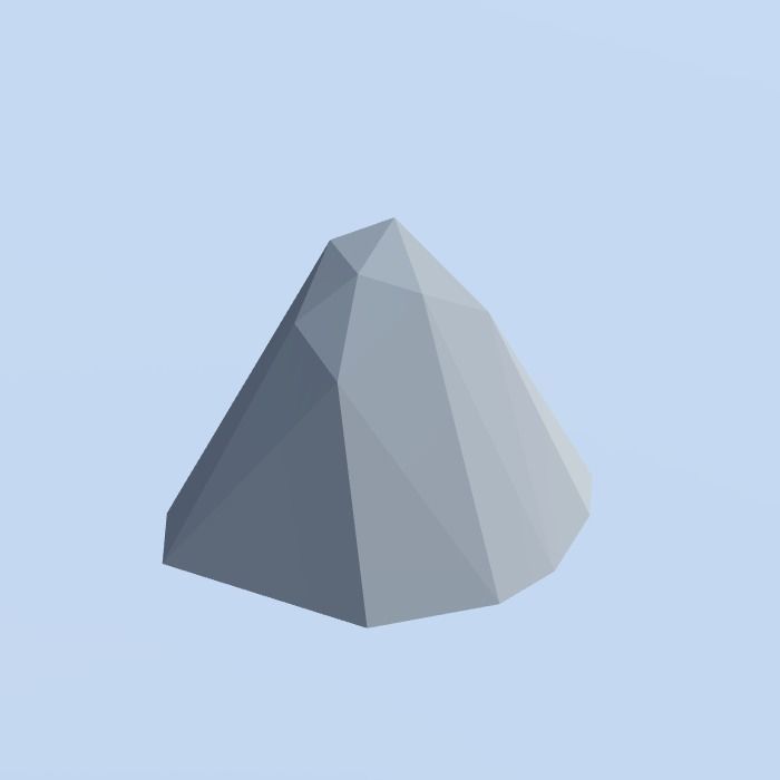 Low Poly Nature Project - 100  Rocks Stones and Clifs Low-poly 3D model_103