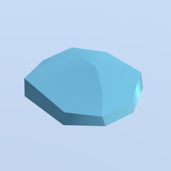 Low Poly Nature Project - 100  Rocks Stones and Clifs Low-poly 3D model_34