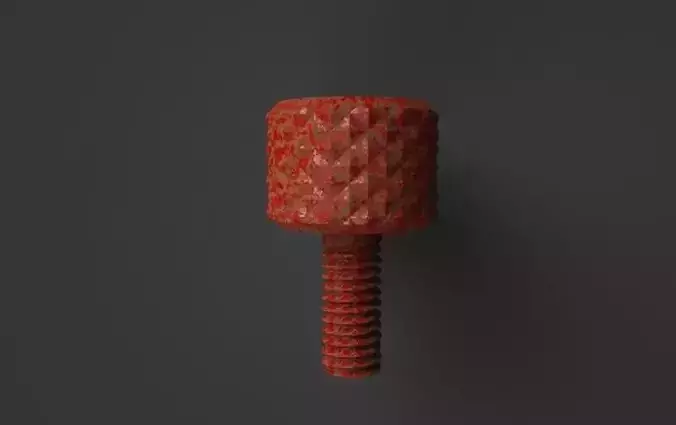 Bolt screw Free 3D model