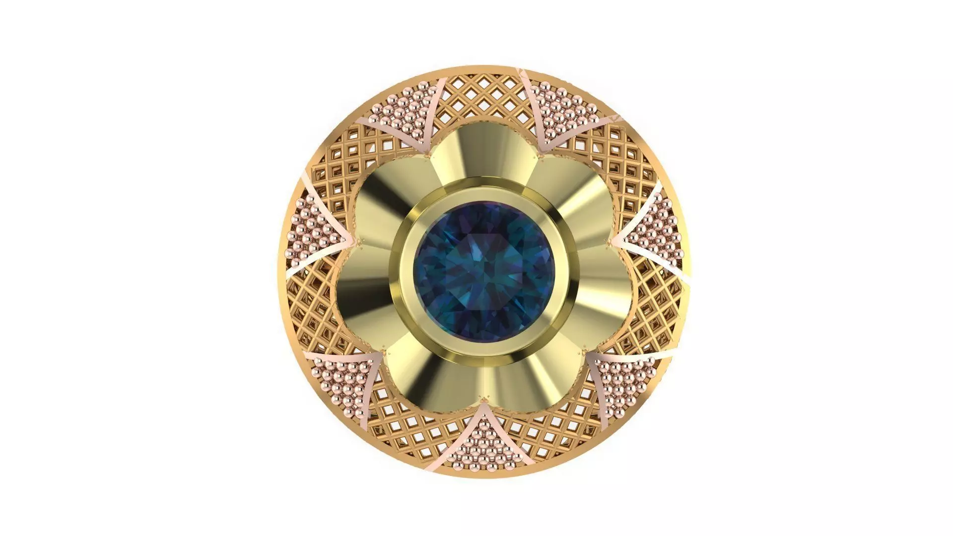fantazy mold ring 009 3D model