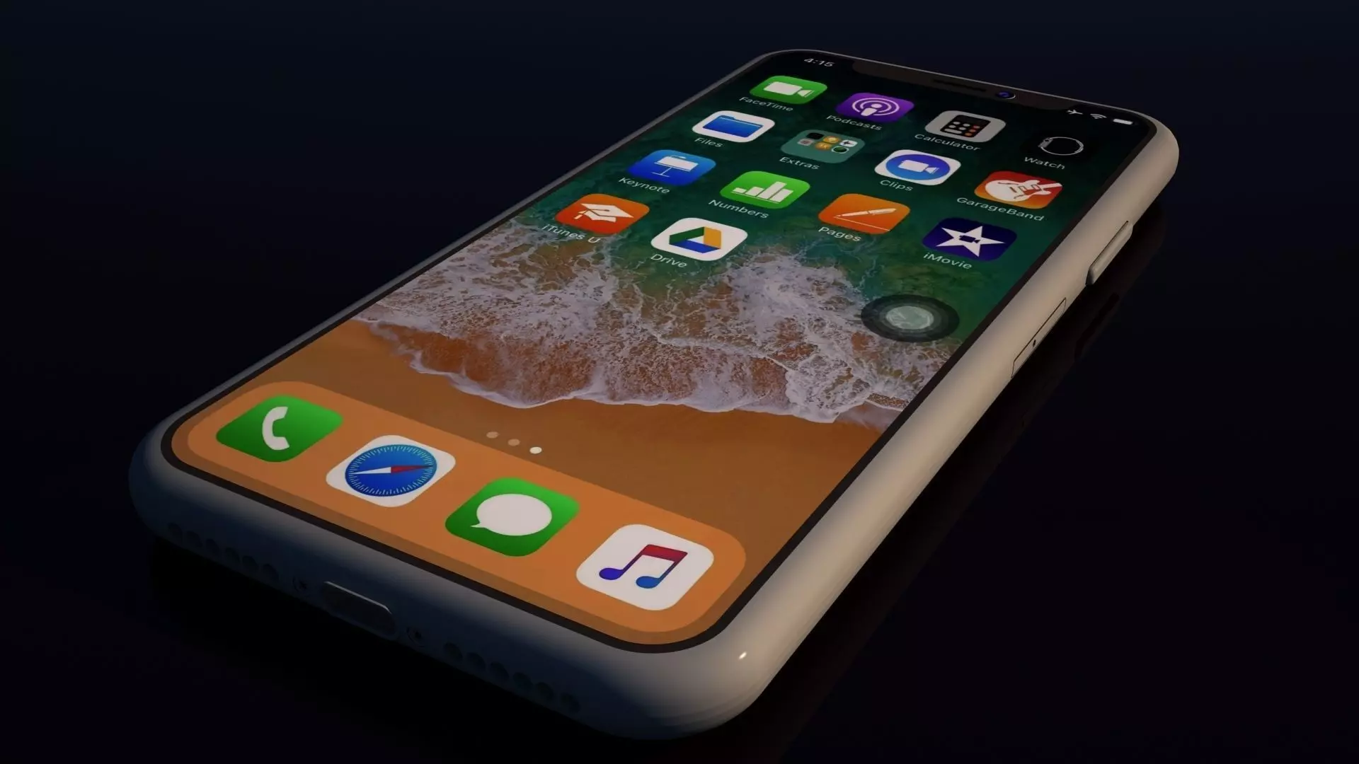 IphoneX iphone x 3D model_0