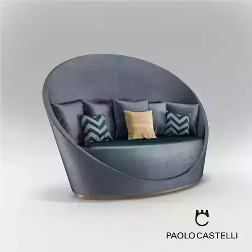  Sofa Petalo from Paolo Castelli - Design by Giampiero Peia