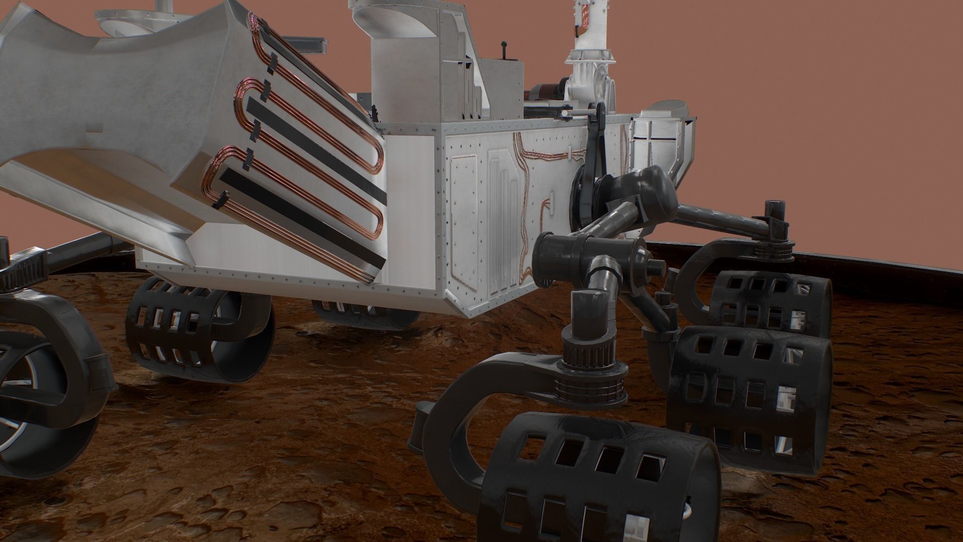 Spaceship Collection flying in sky _2