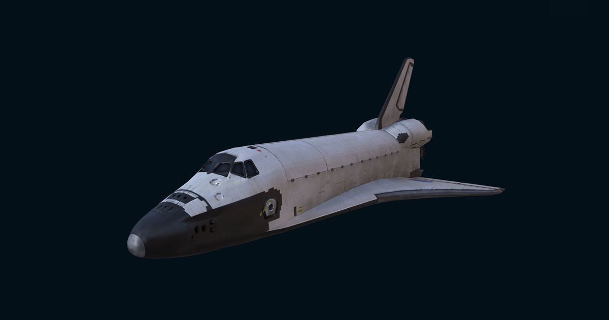 Spaceship Collection flying in sky _15