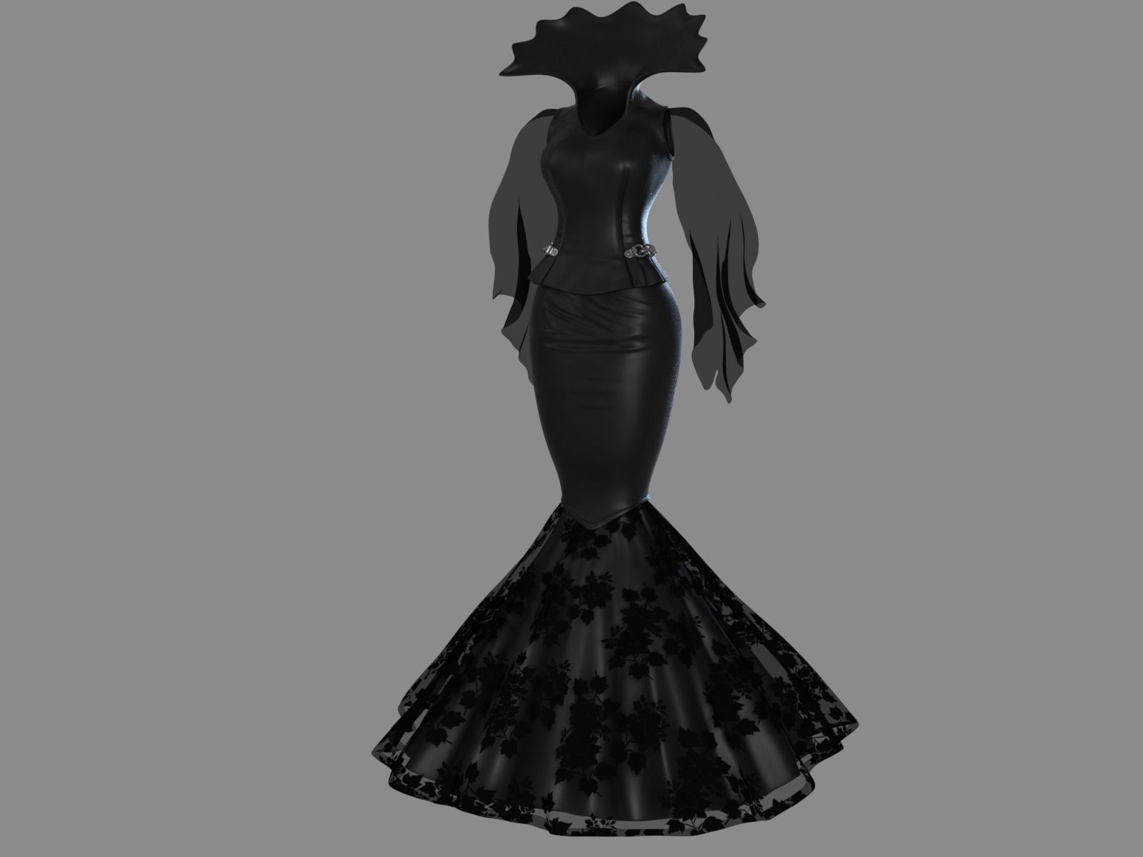 5 Victorian Gothic Dresses Collection _10