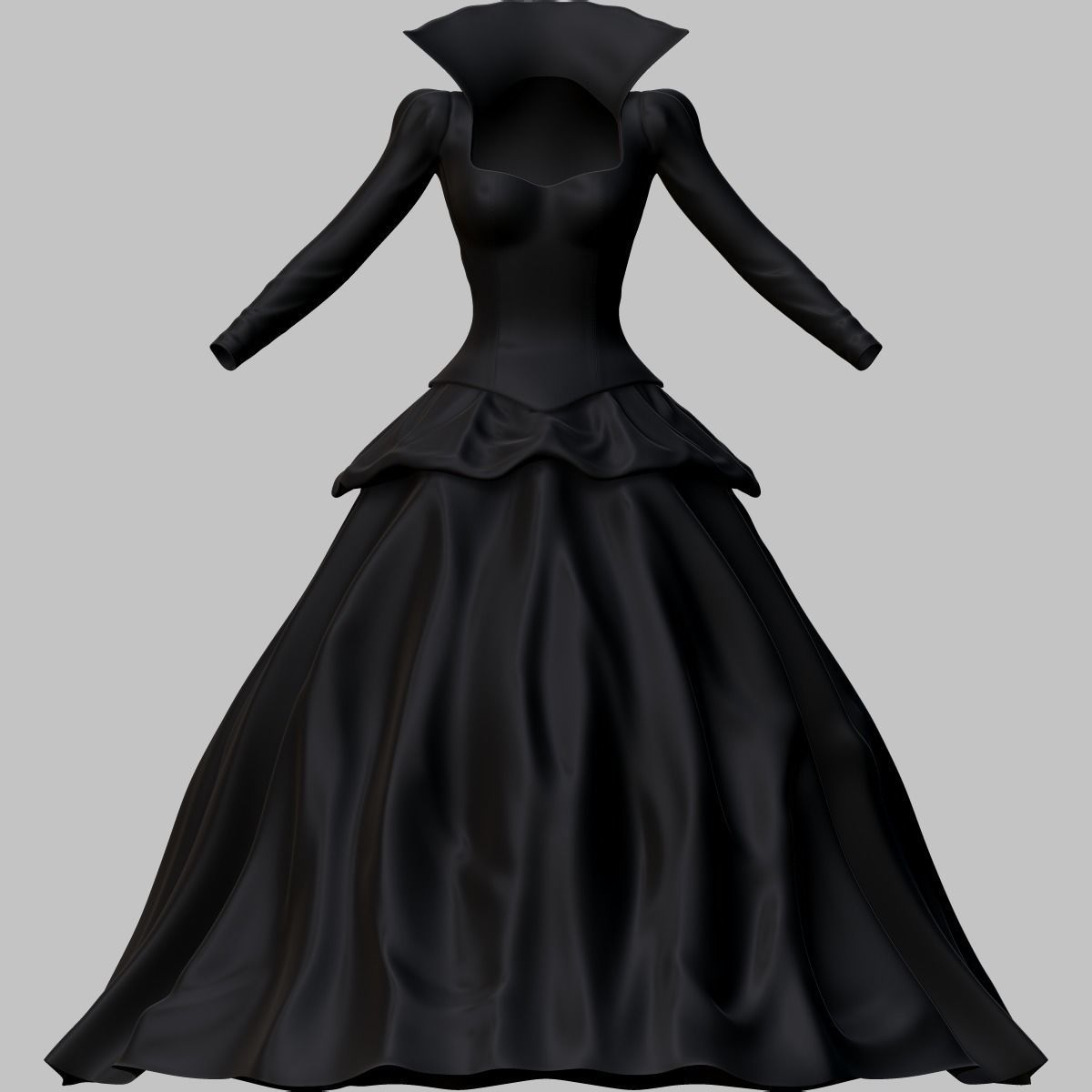 5 Victorian Gothic Dresses Collection _69
