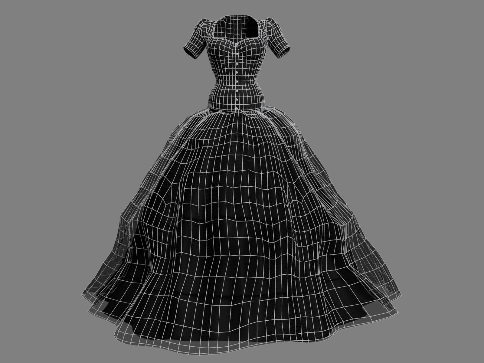 5 Victorian Gothic Dresses Collection _31