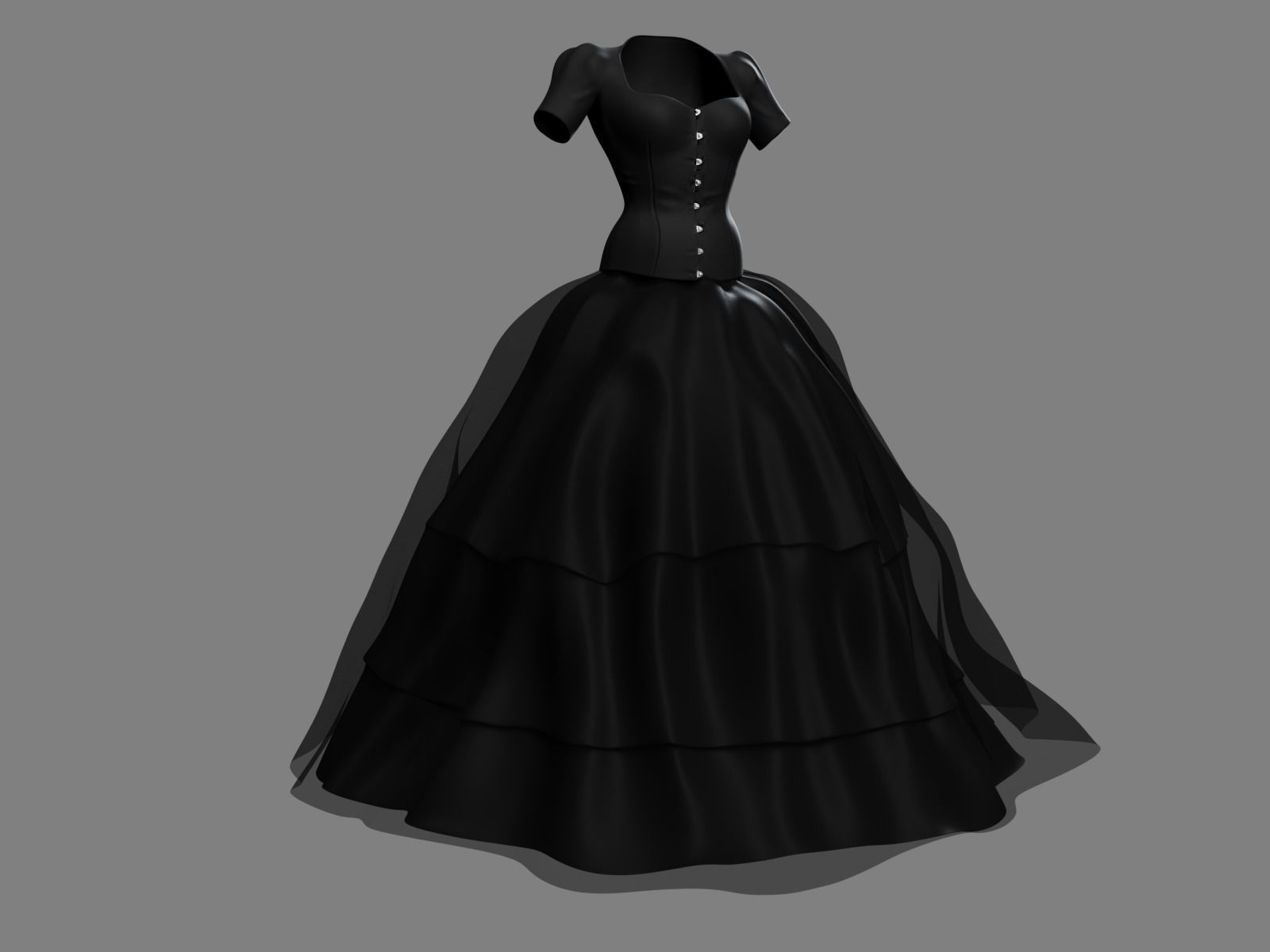 5 Victorian Gothic Dresses Collection _26