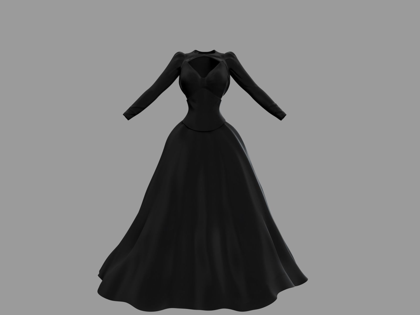 5 Victorian Gothic Dresses Collection _35